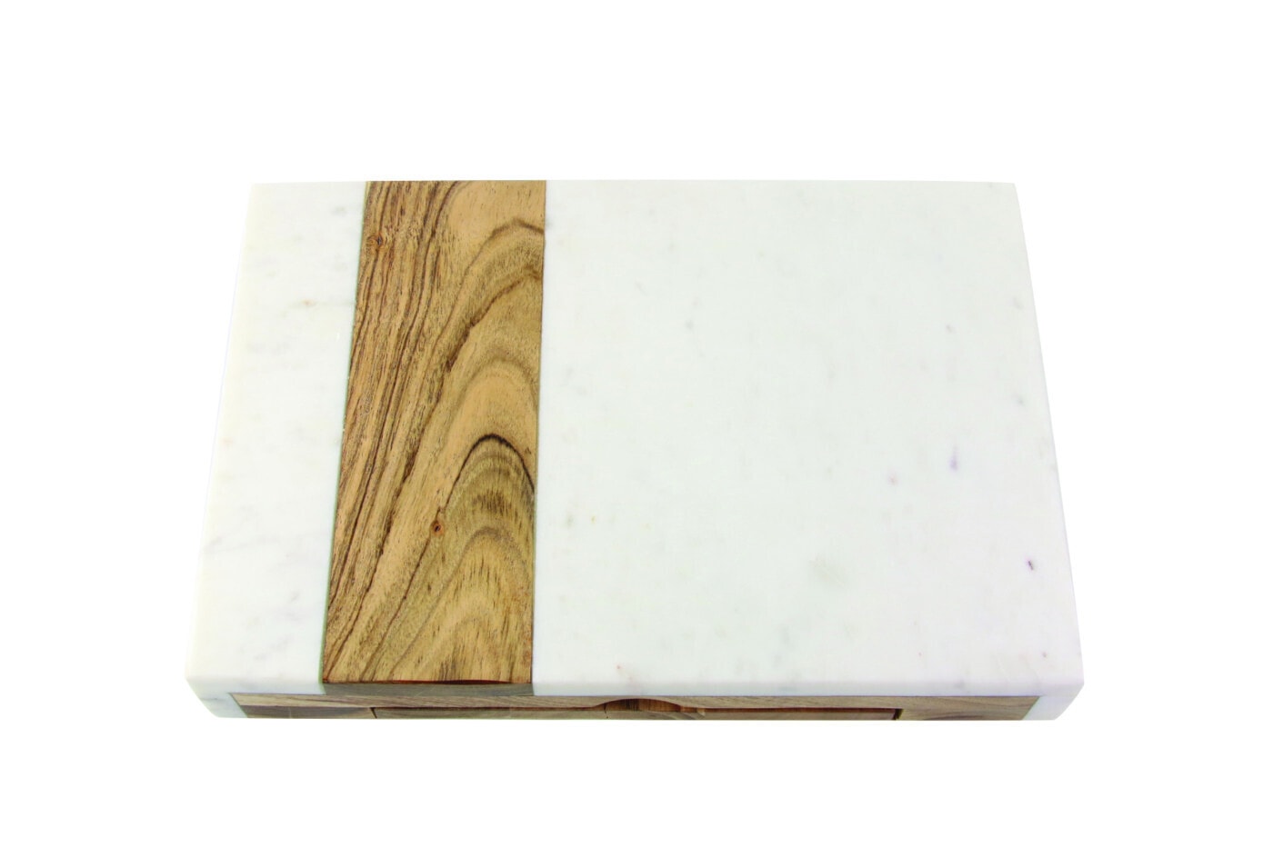 Marble & Acacia Board Set
