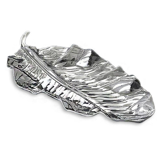 Zebra Leaf Platter