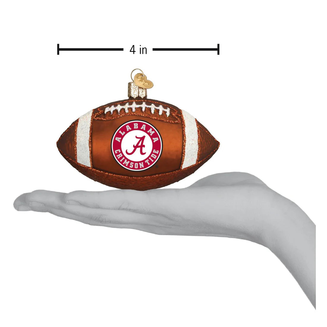 Alabama Football Ornament