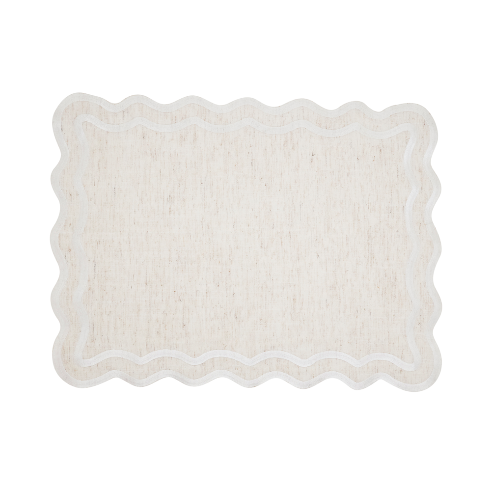 Scalloped Border Placemat