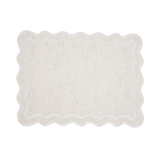 Scalloped Border Placemat