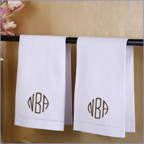 French Pique Guest Towel