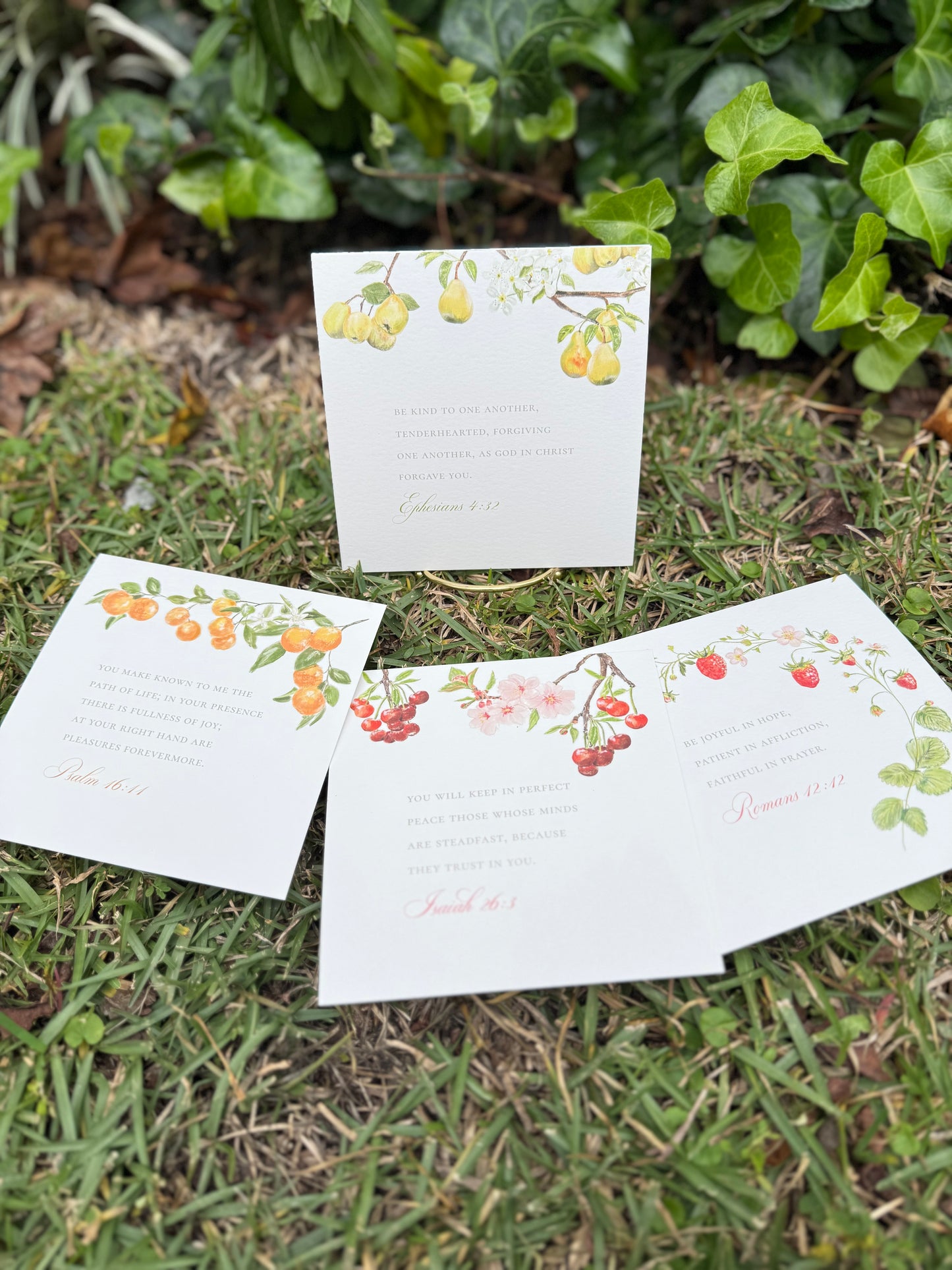 Fruits of the Spirit Scripture Cards