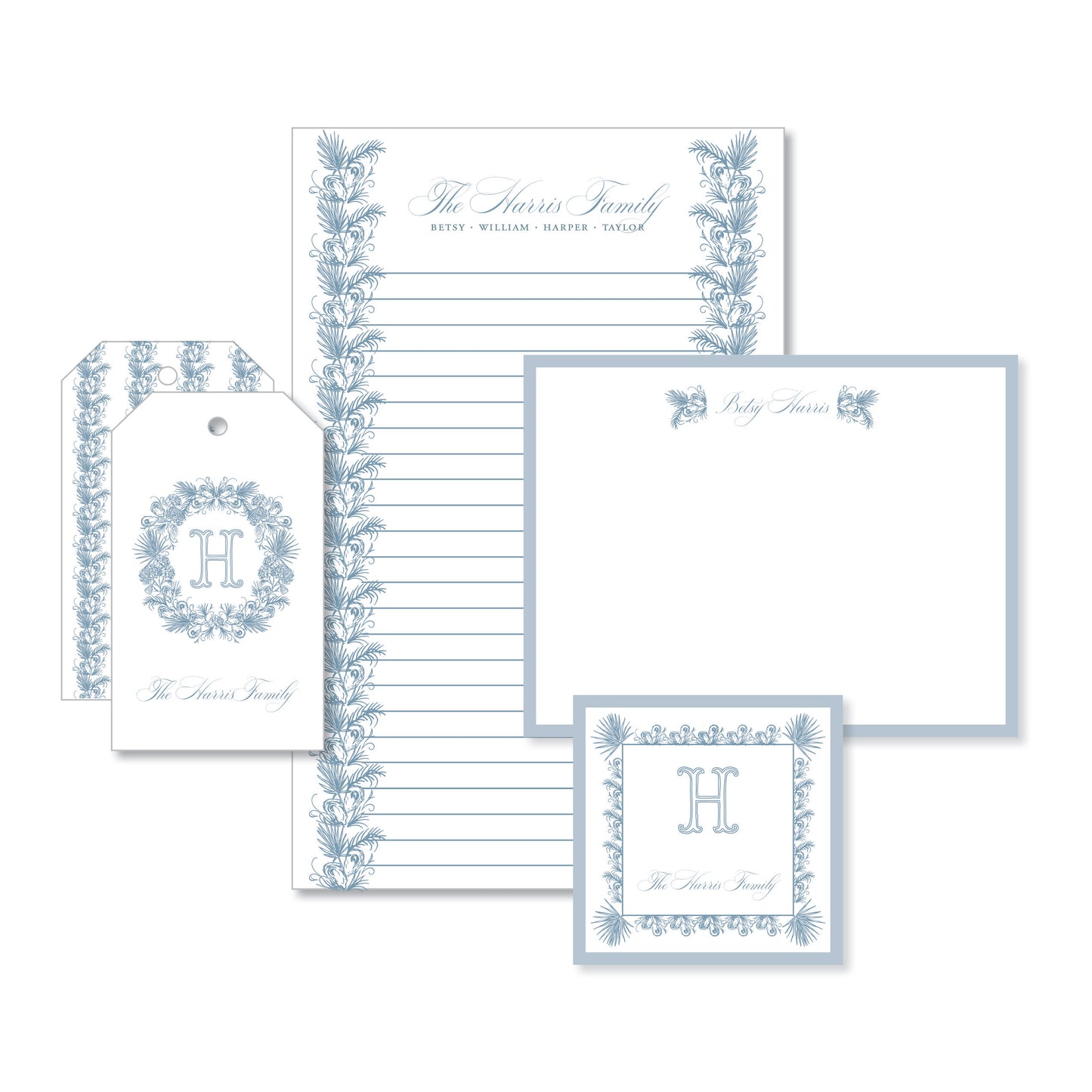 Oyster Garland Stationery Set