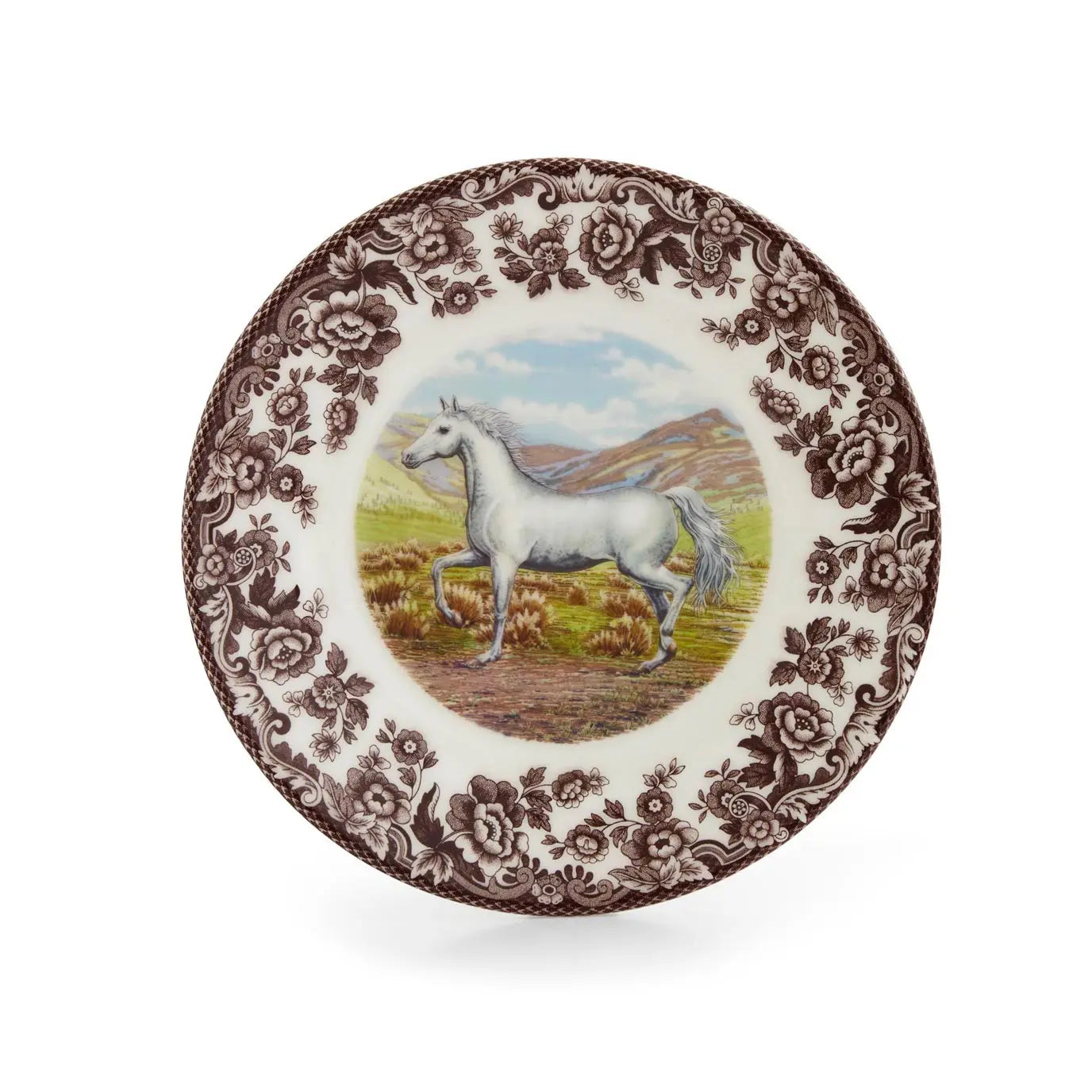 Woodland Salad Plate - Horse