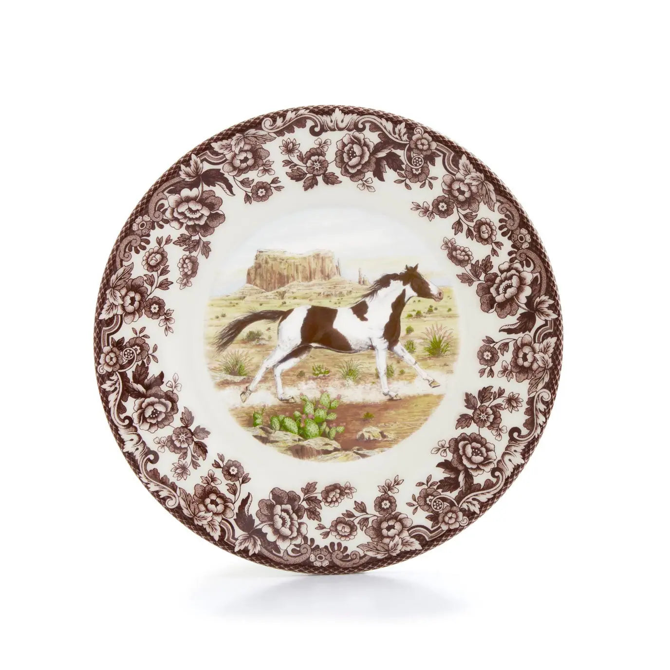 Woodland Salad Plate - Horse