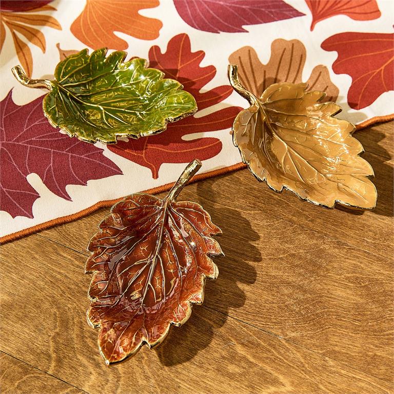 Autumnal Leaf Mini Tray