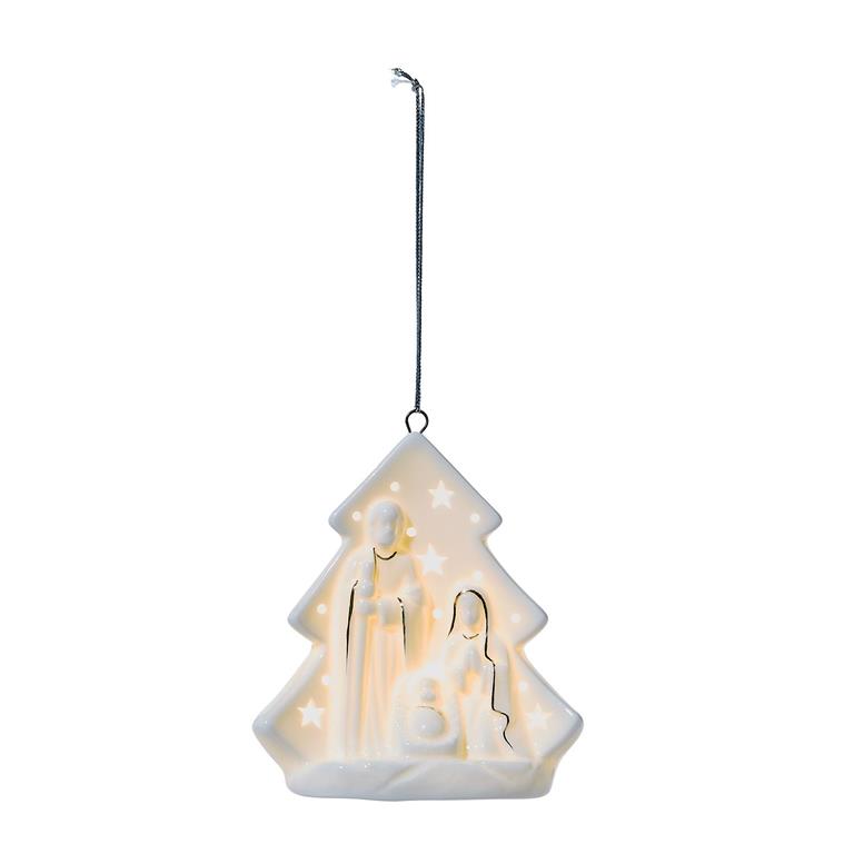 Manger Ornament