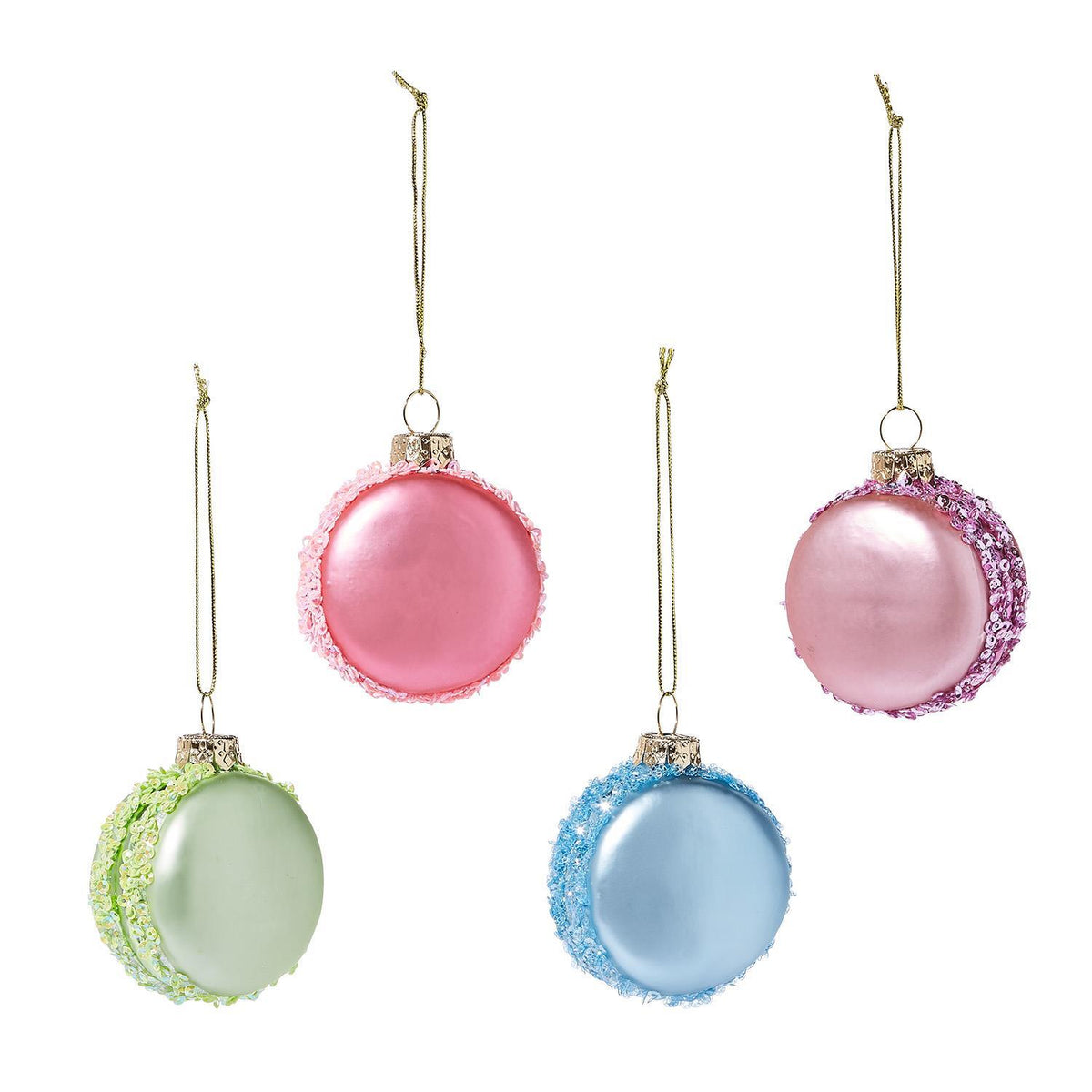 Macaron Ornaments S/4