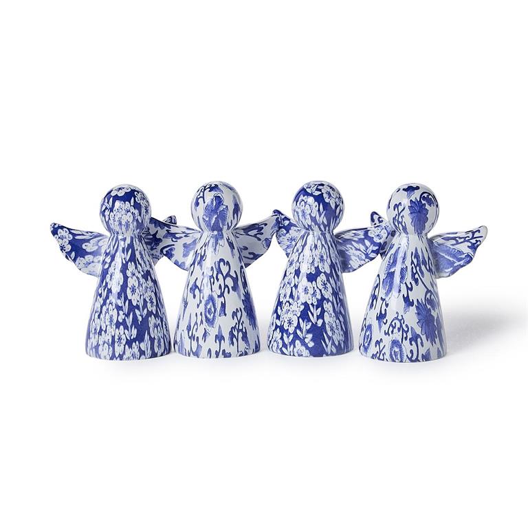 Blue and White Angel