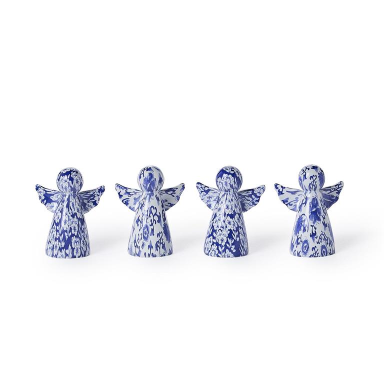 Blue and White Angel