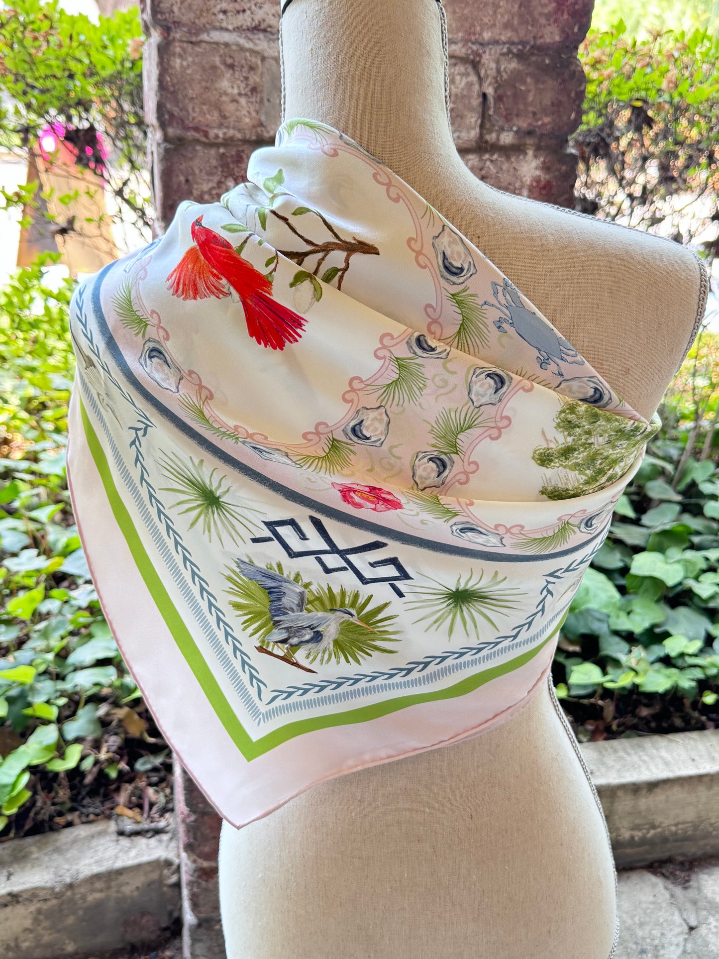 Lowcountry Medallion Scarf
