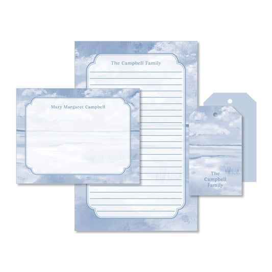 Serene Skies Stationery Set