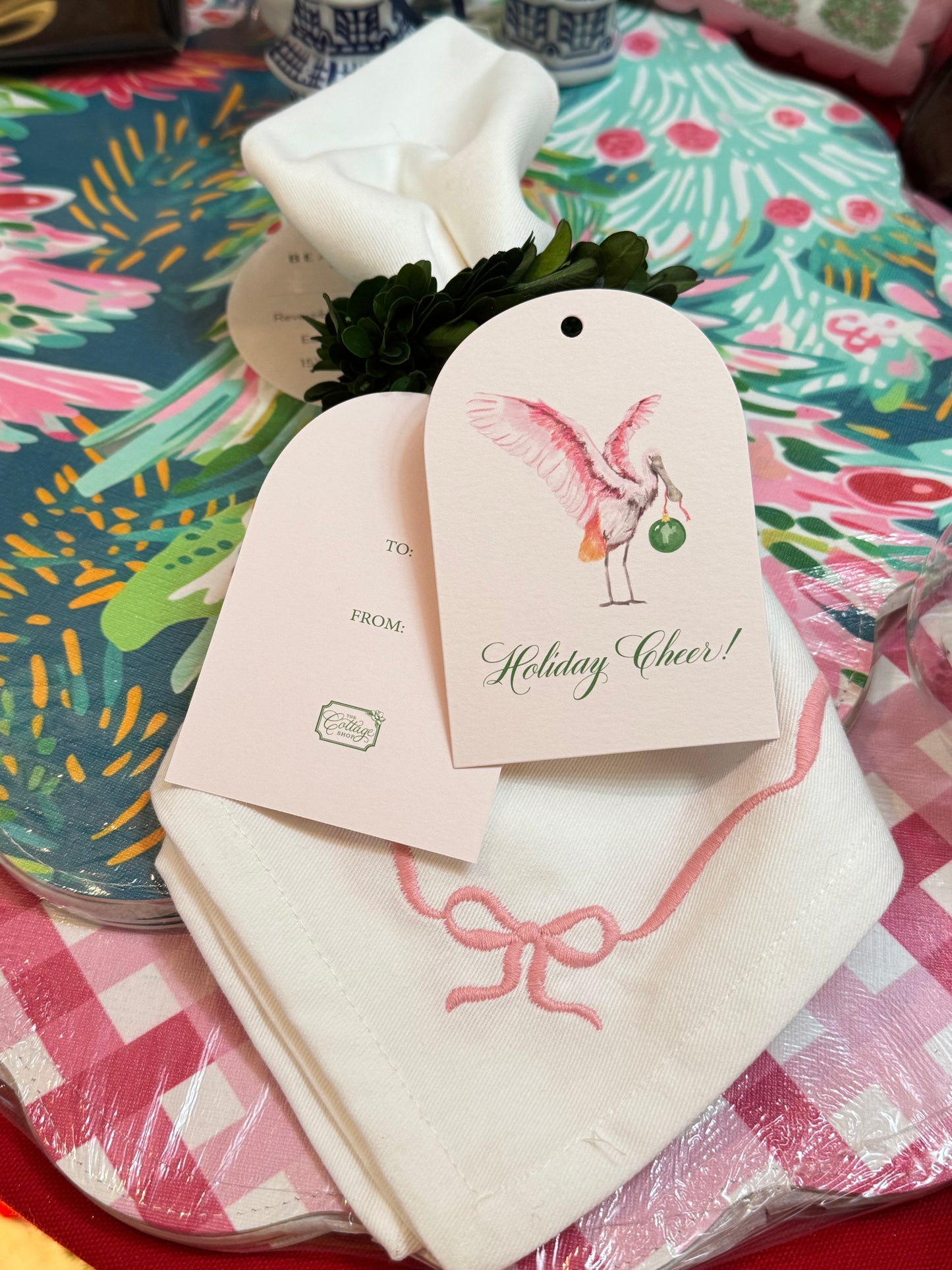Spoonbill Gift Tags