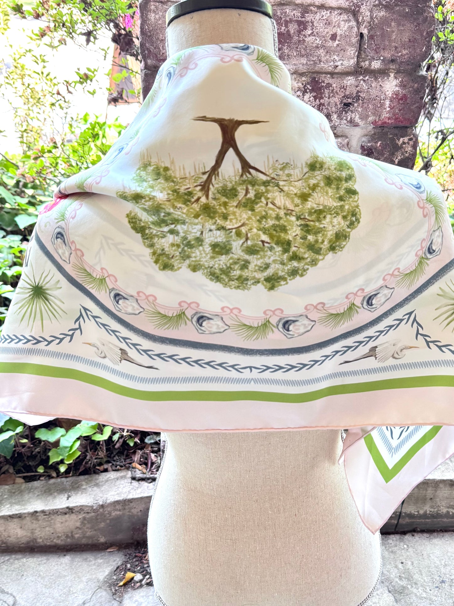 Lowcountry Medallion Scarf
