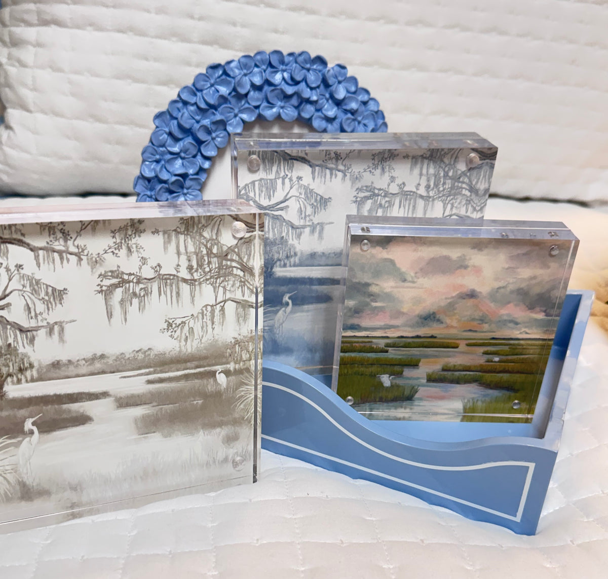 "River Reverie" Acrylic Art Block