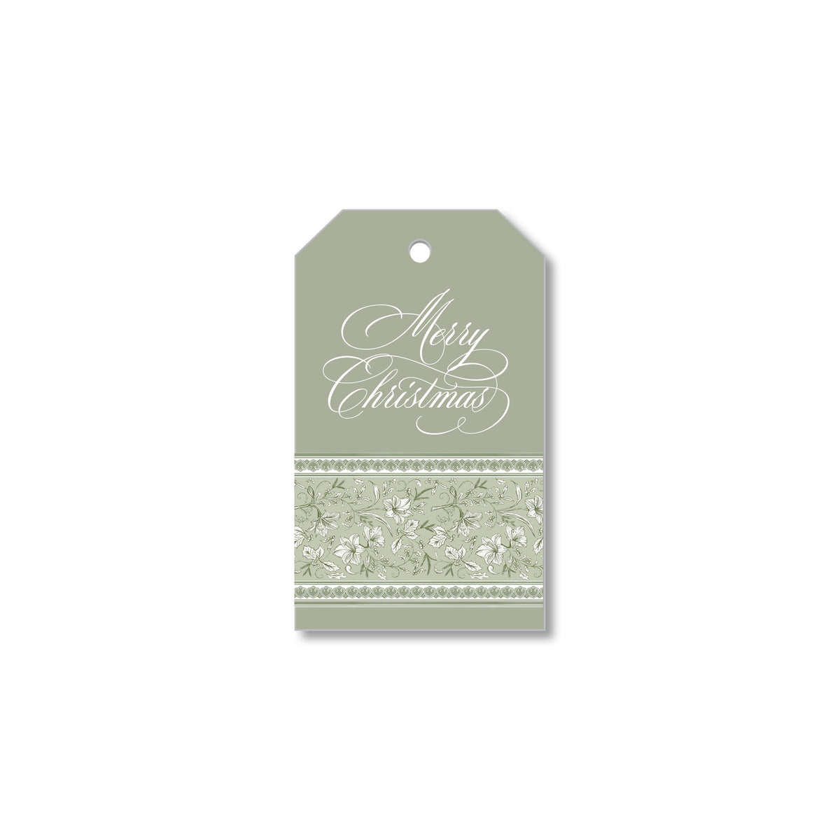 Amaryllis Sage Gift Tag