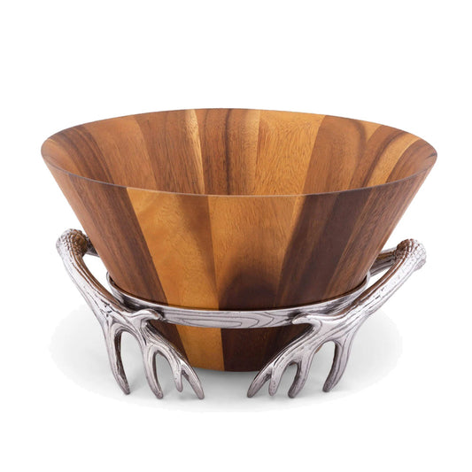 Antler Salad Bowl