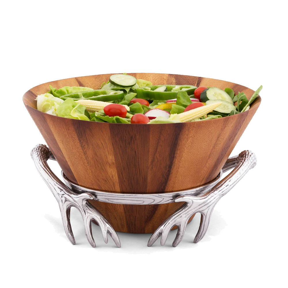 Antler Salad Bowl