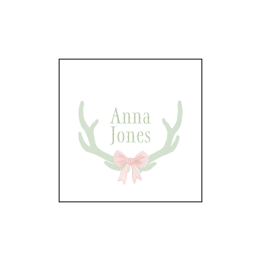 Enclosure Card - Antler Bow