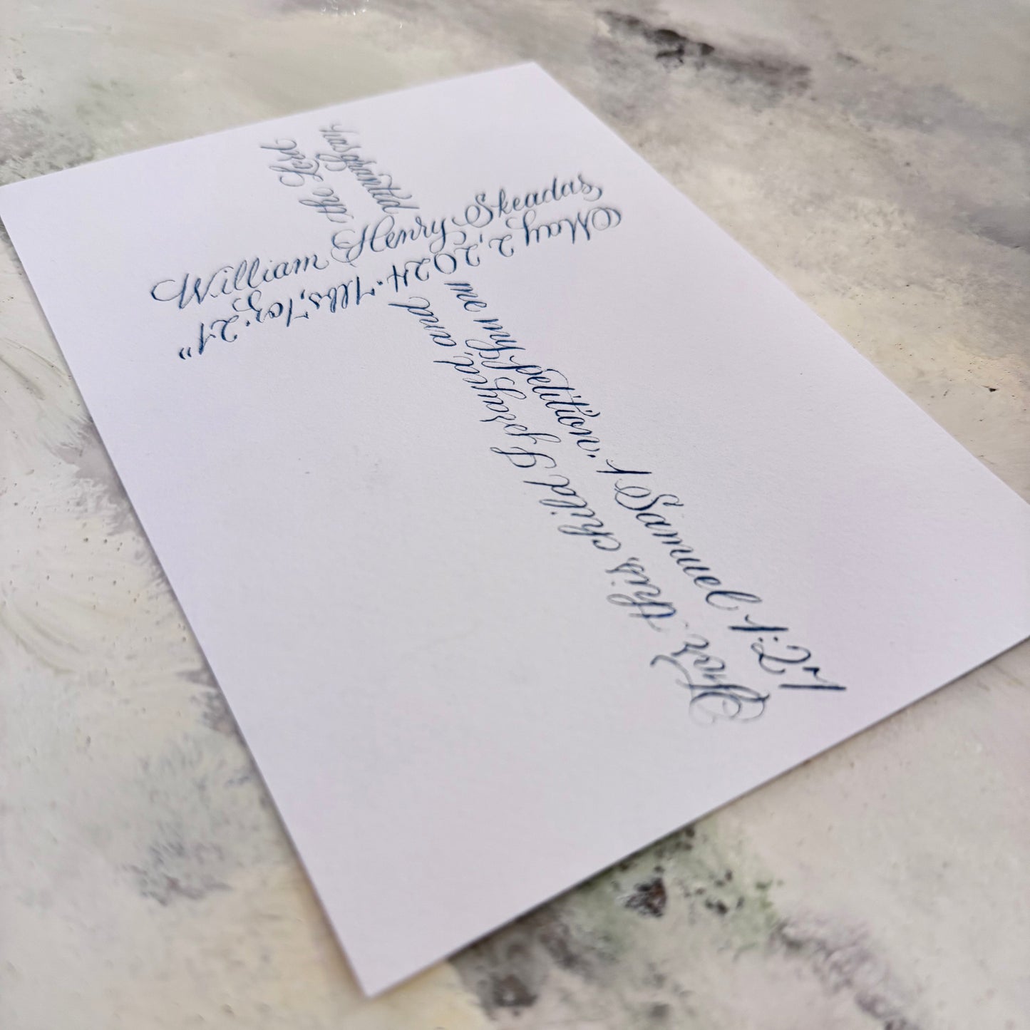 Calligraphy Cross