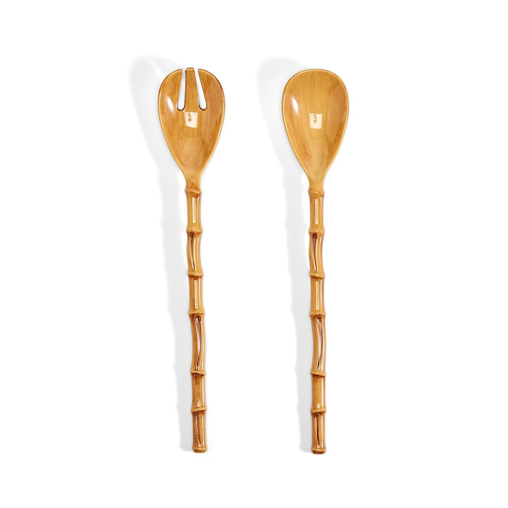 Bamboo Melamine Servers