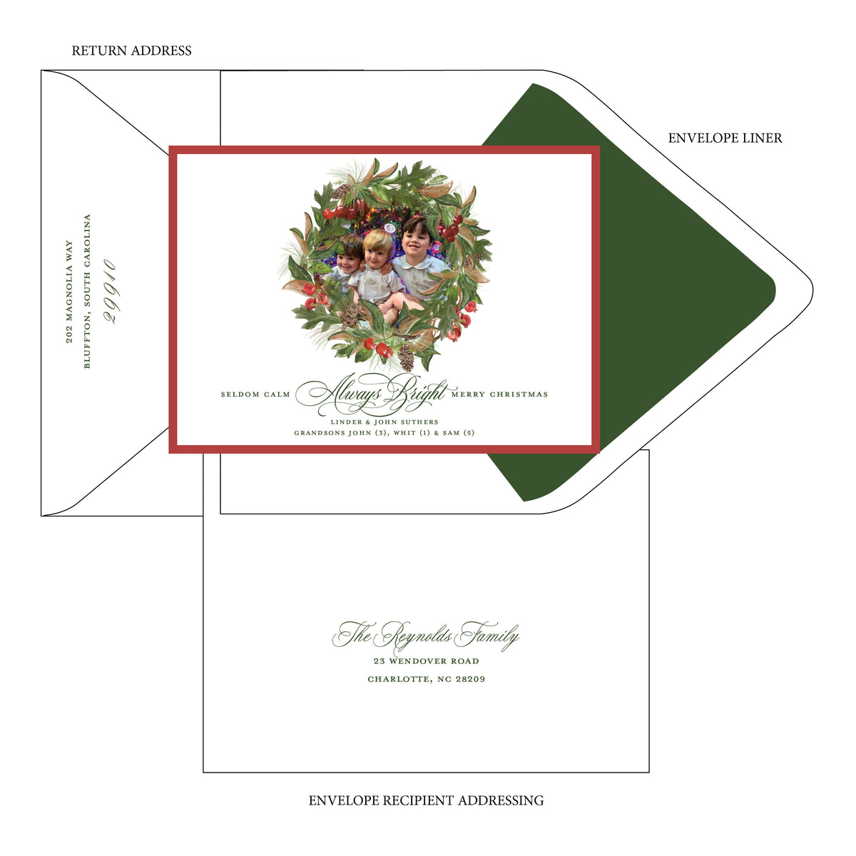 Berry Wreath Card 2