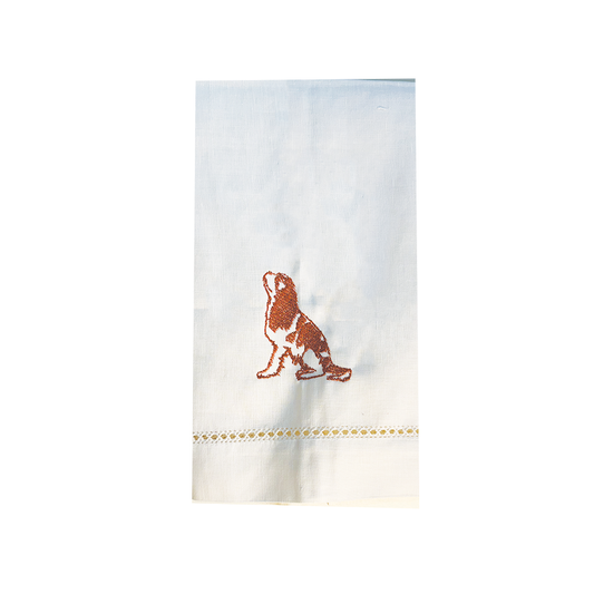 Cavalier Dog Tea Towel