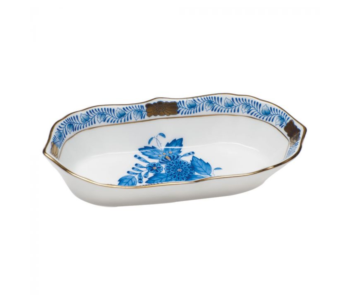 Chinese Bouquet Narrow Pin Dish