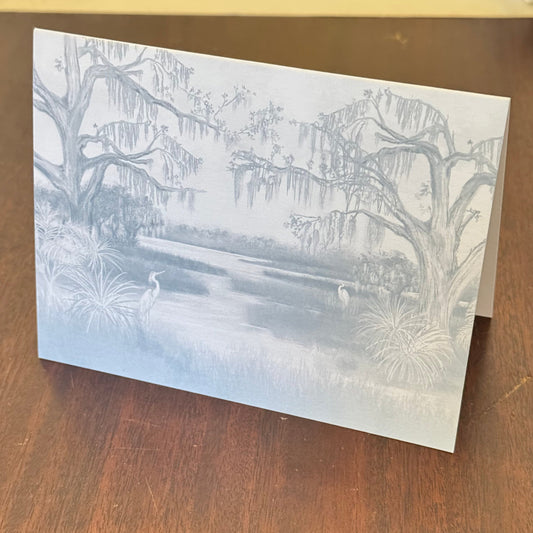 Folded Notes - Blue Marsh