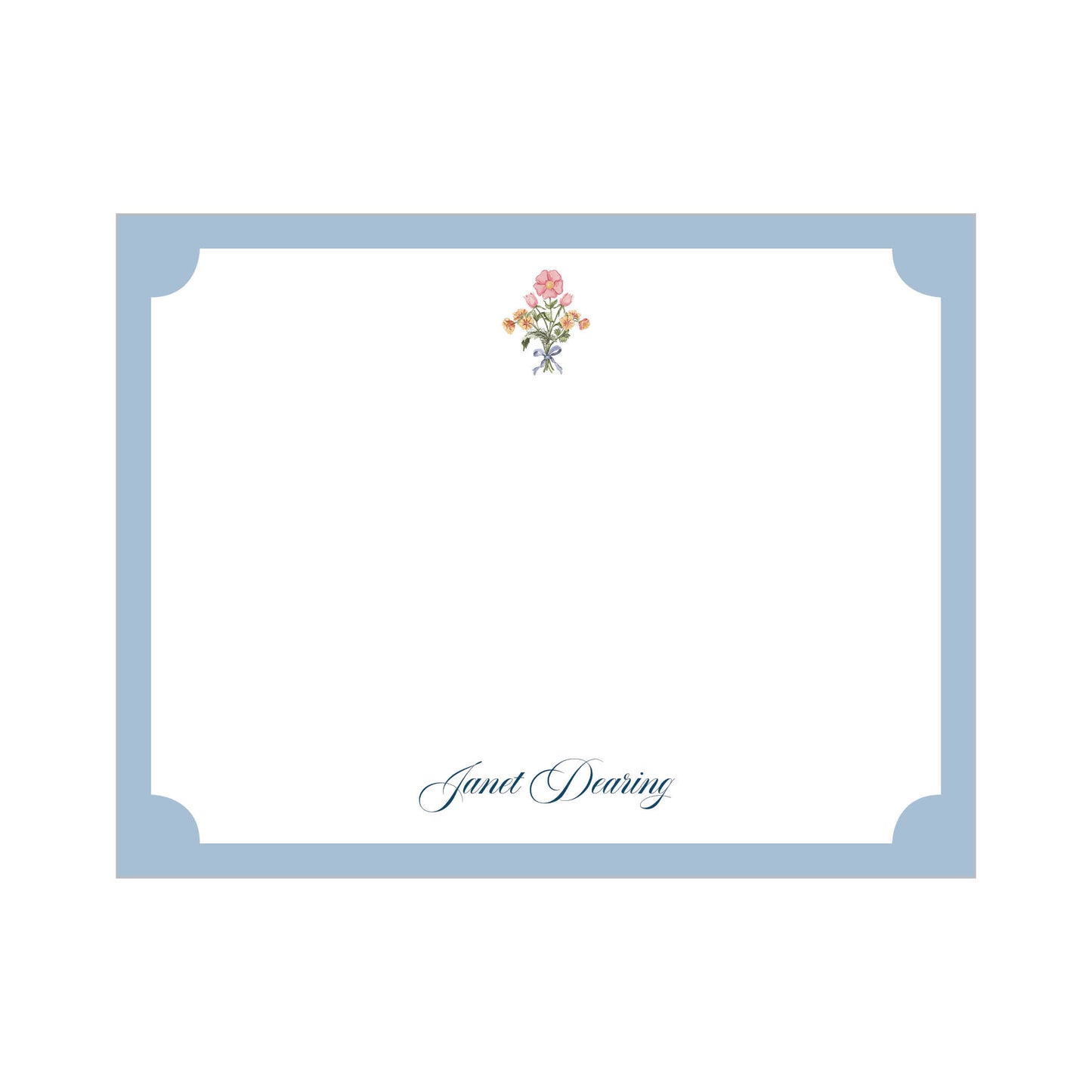 Bouquet Notecard