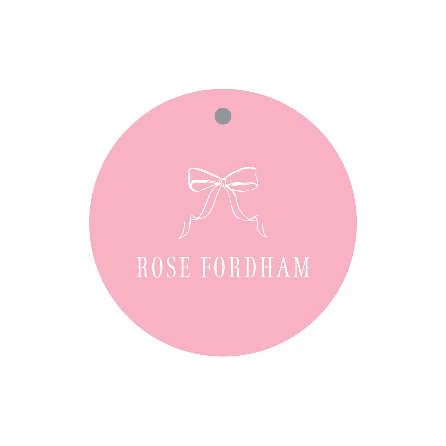 Gift Tag - Bow
