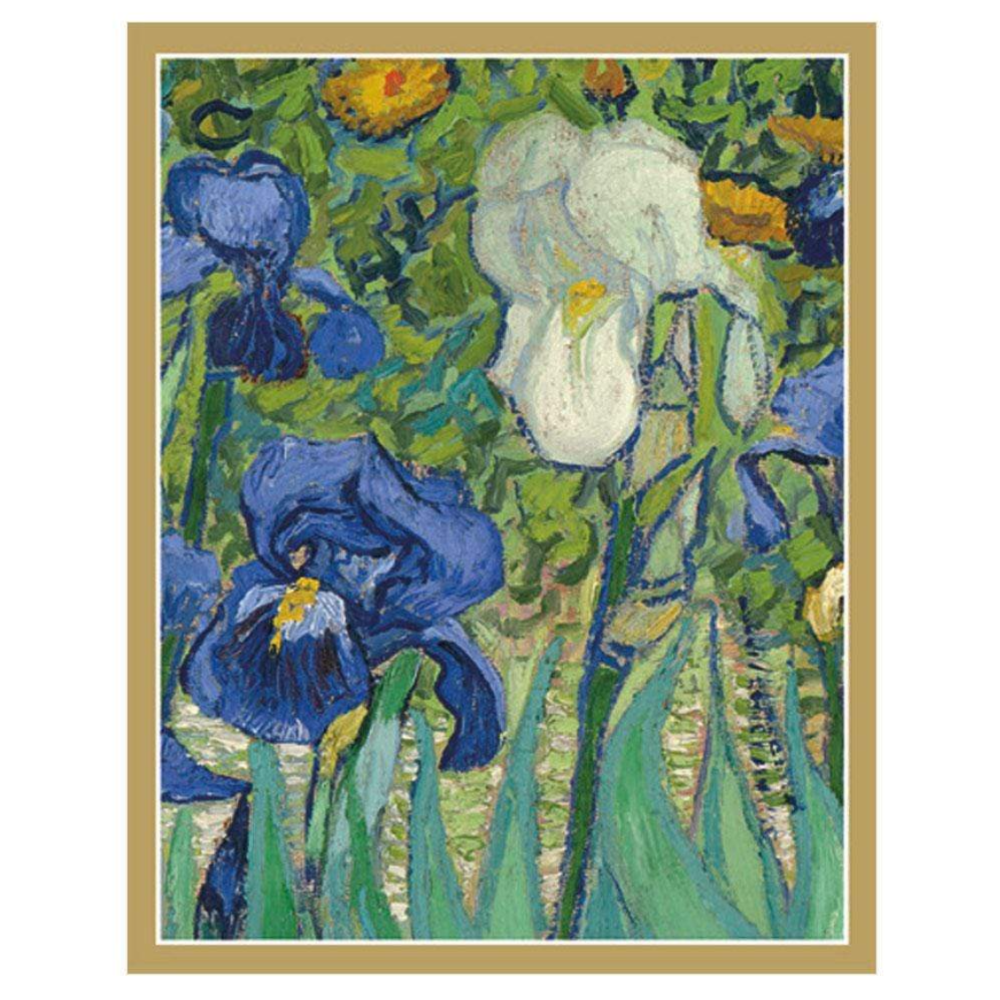 Bridge Tallies - Van Gogh Irises