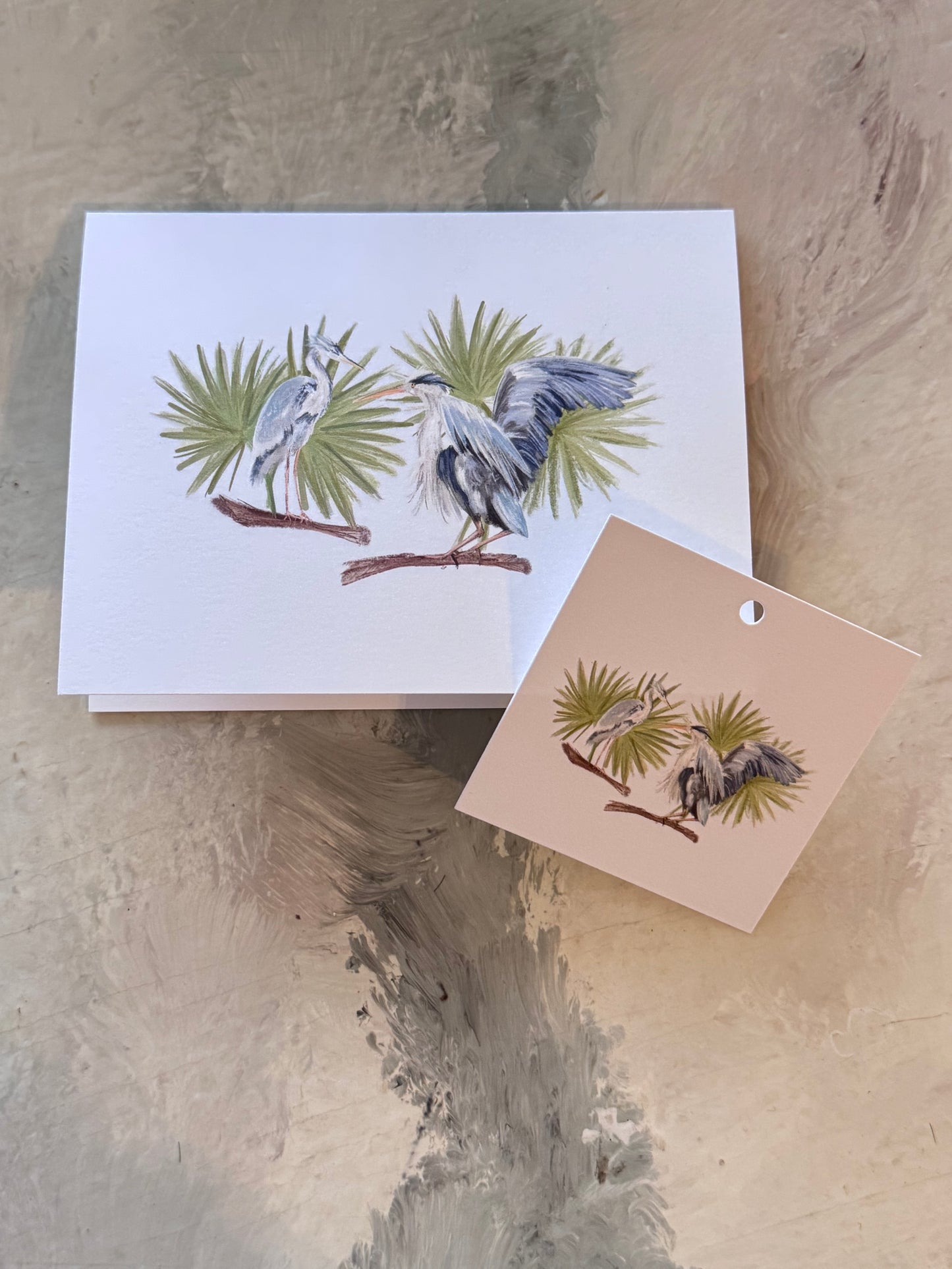 Gift Tags - Two Majestic Blues