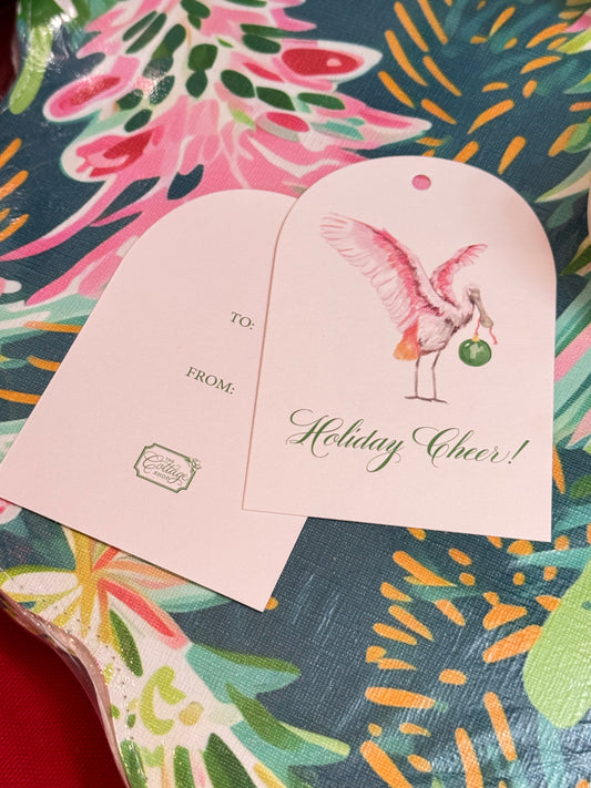 Spoonbill Gift Tags