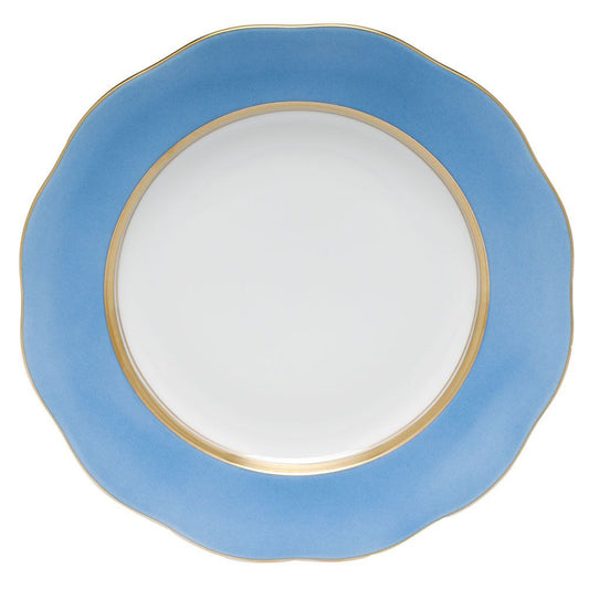 Silk Ribbon Dessert Plate