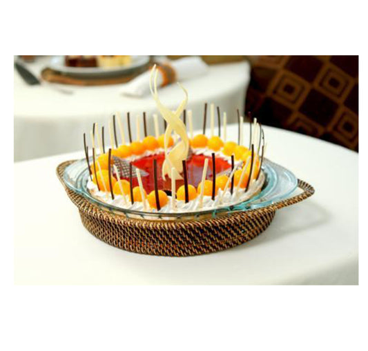 Woven Round Pie Dish