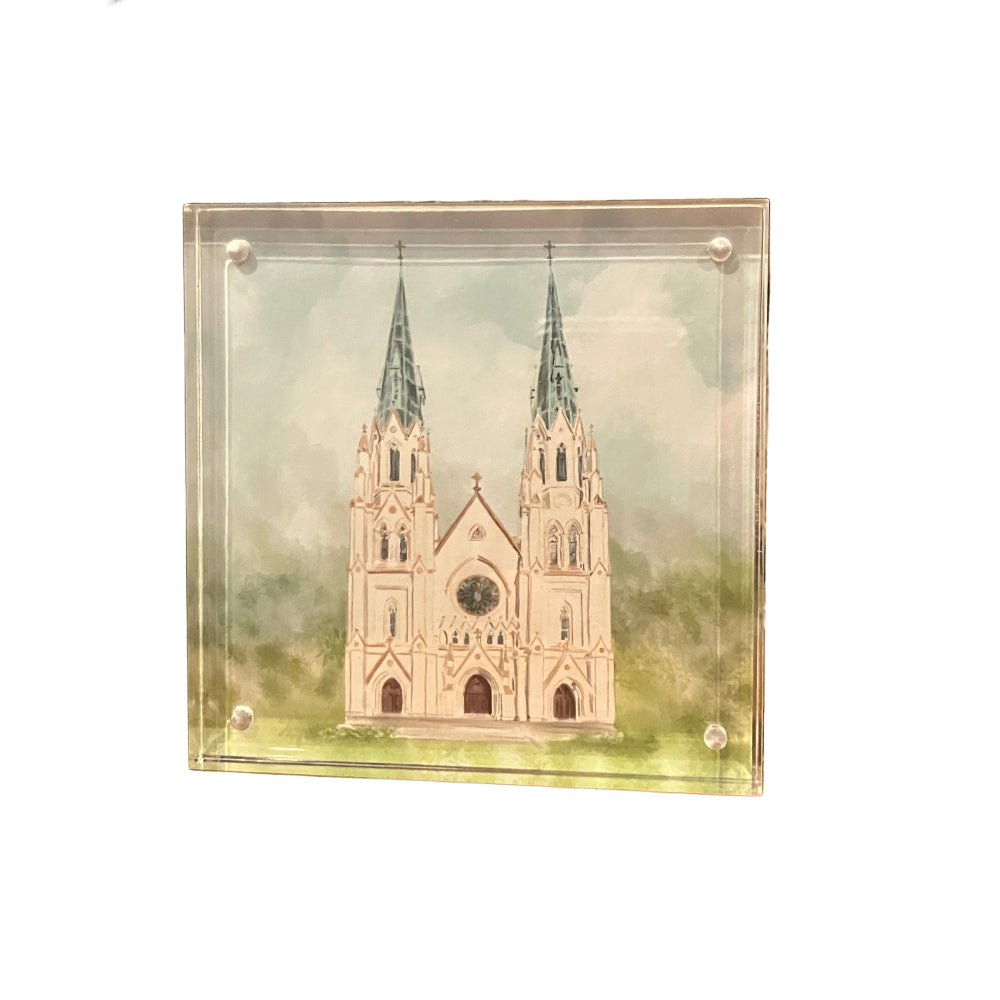 Savannah Cathedral Acrylic Block