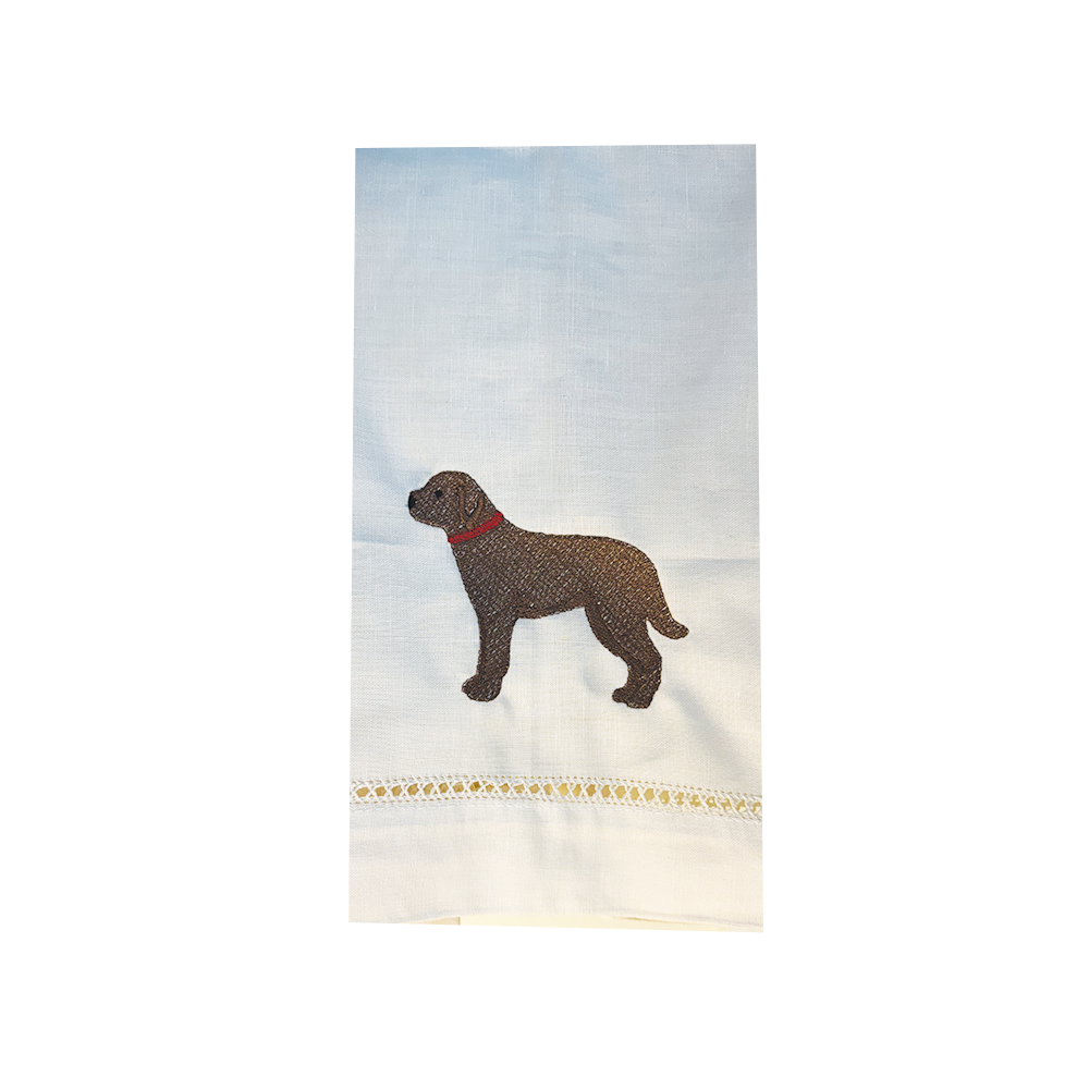 Lab Dog Tea Towel