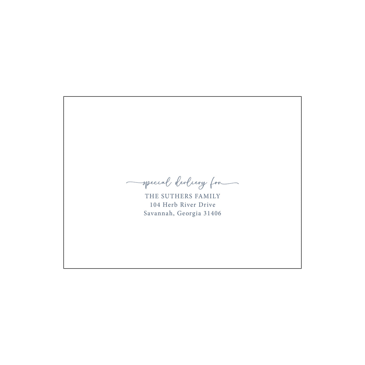 Coastal Christmas Card