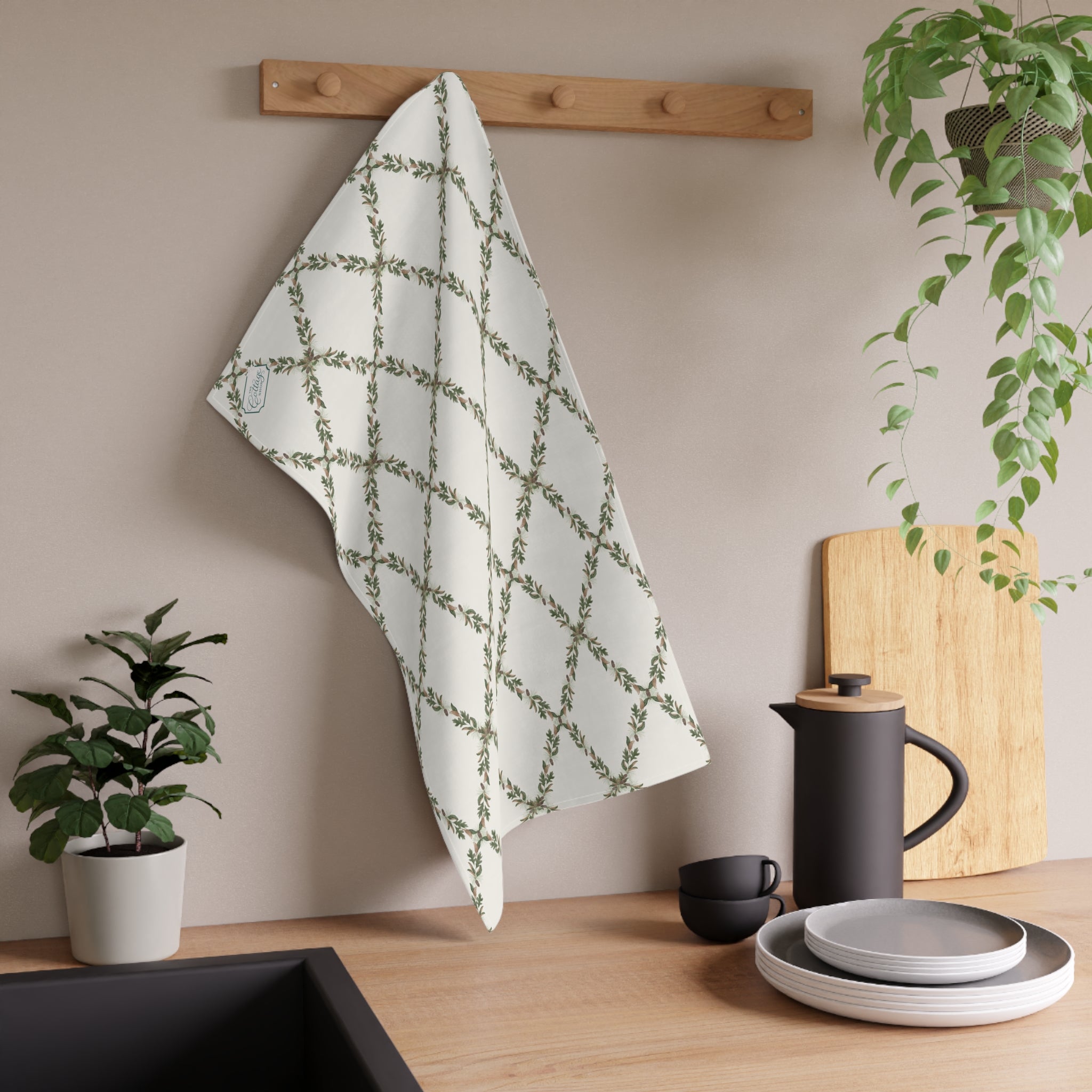 Trellis Tea Towel