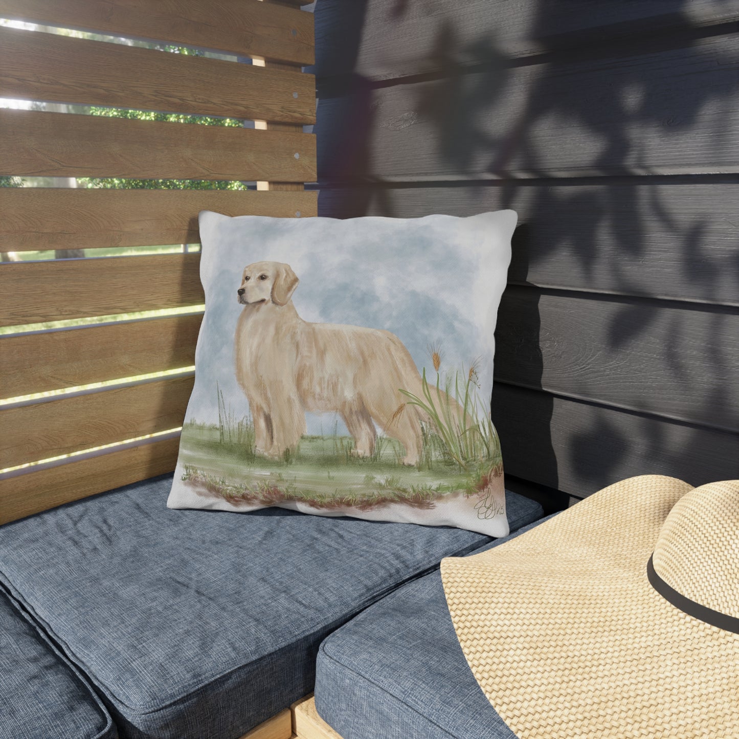 Woodland Dogscape Pillow Covers