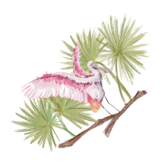 Spoonbill Cocktail Napkins