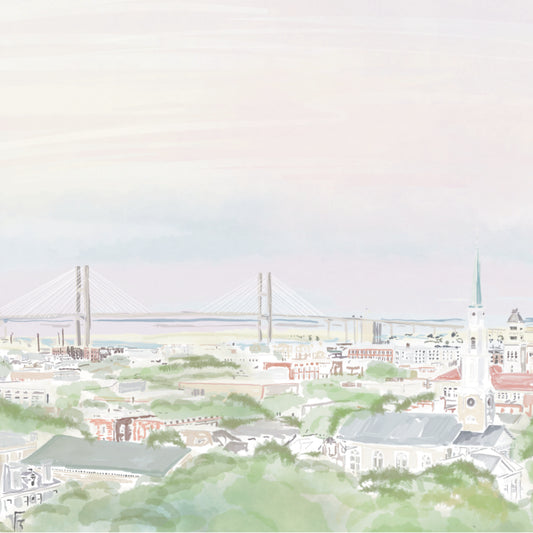 Savannah Skyline Cocktail Napkins