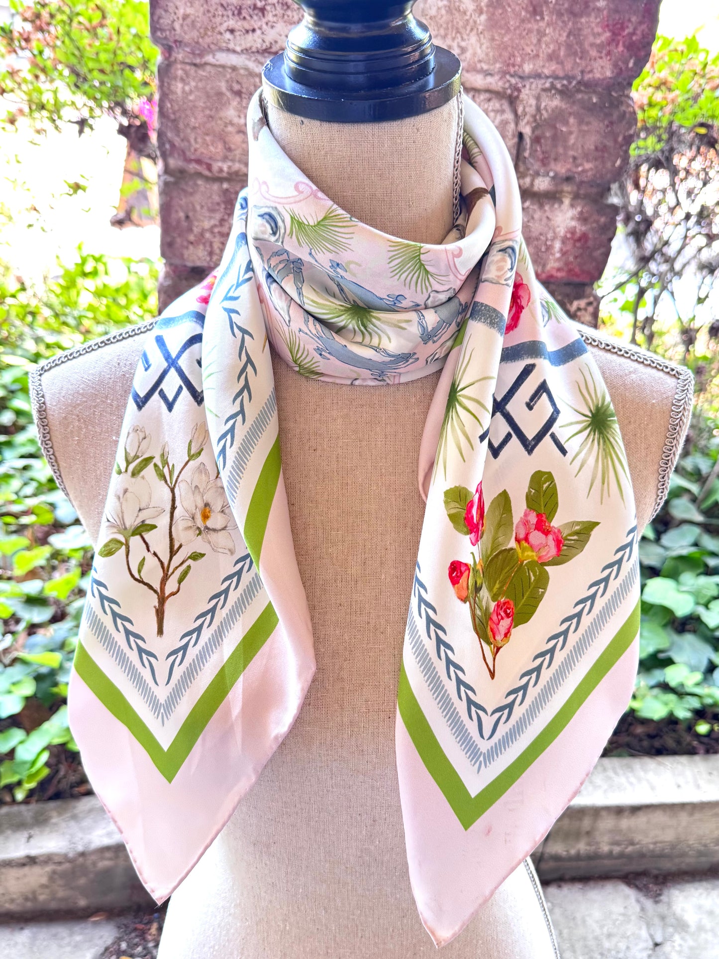 Lowcountry Medallion Scarf