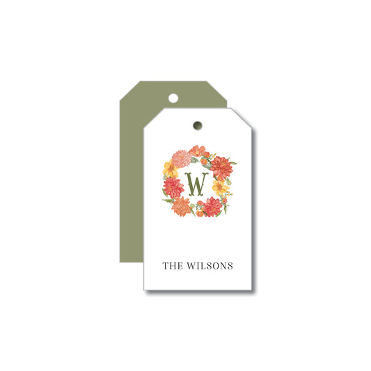 Dahlia Gift Tag