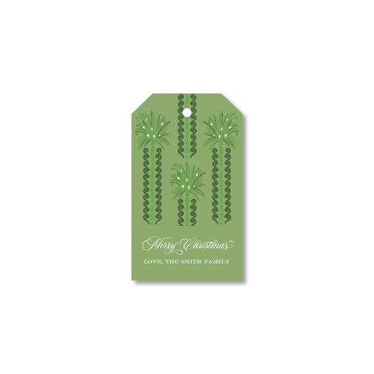 Deck the Palms Gift Tag
