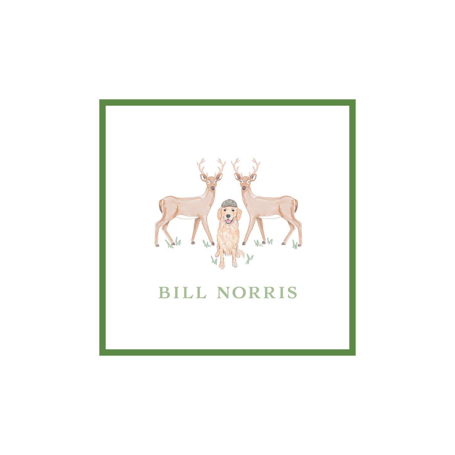 Enclosure Card - Deer