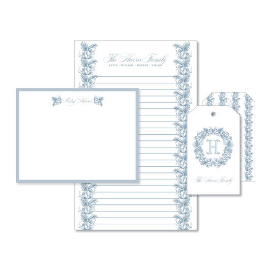 Oyster Garland Stationery Set