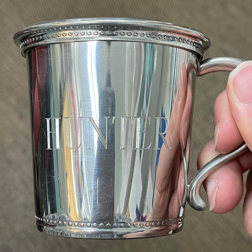 Pewter Baby Cup - Mississippi